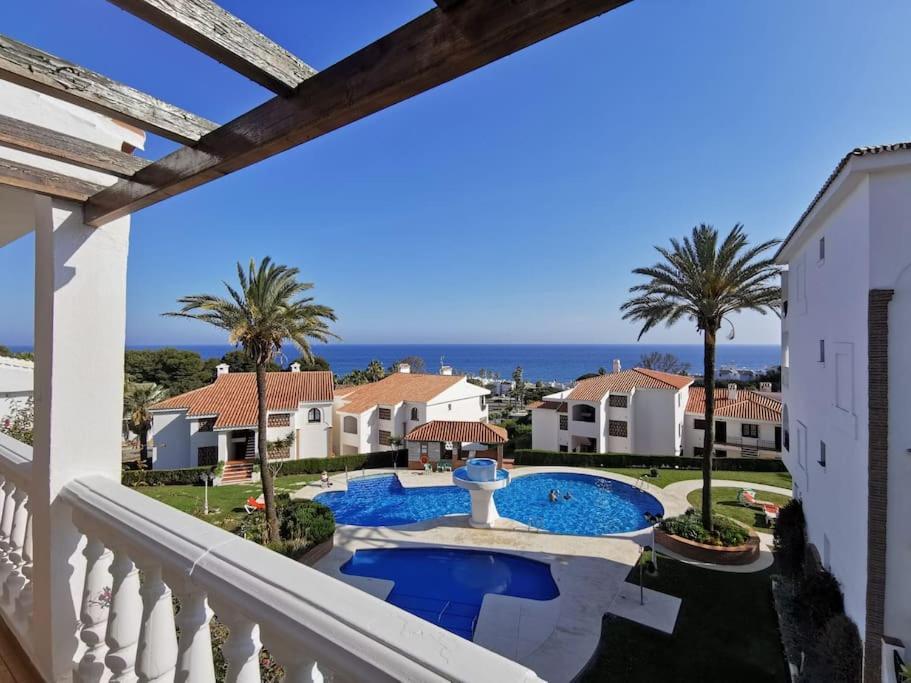 2Br+1Bthr Precioso Apartamento Con Vistas Al Mar Mijas Εξωτερικό φωτογραφία
