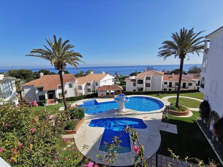 2Br+1Bthr Precioso Apartamento Con Vistas Al Mar Mijas Εξωτερικό φωτογραφία